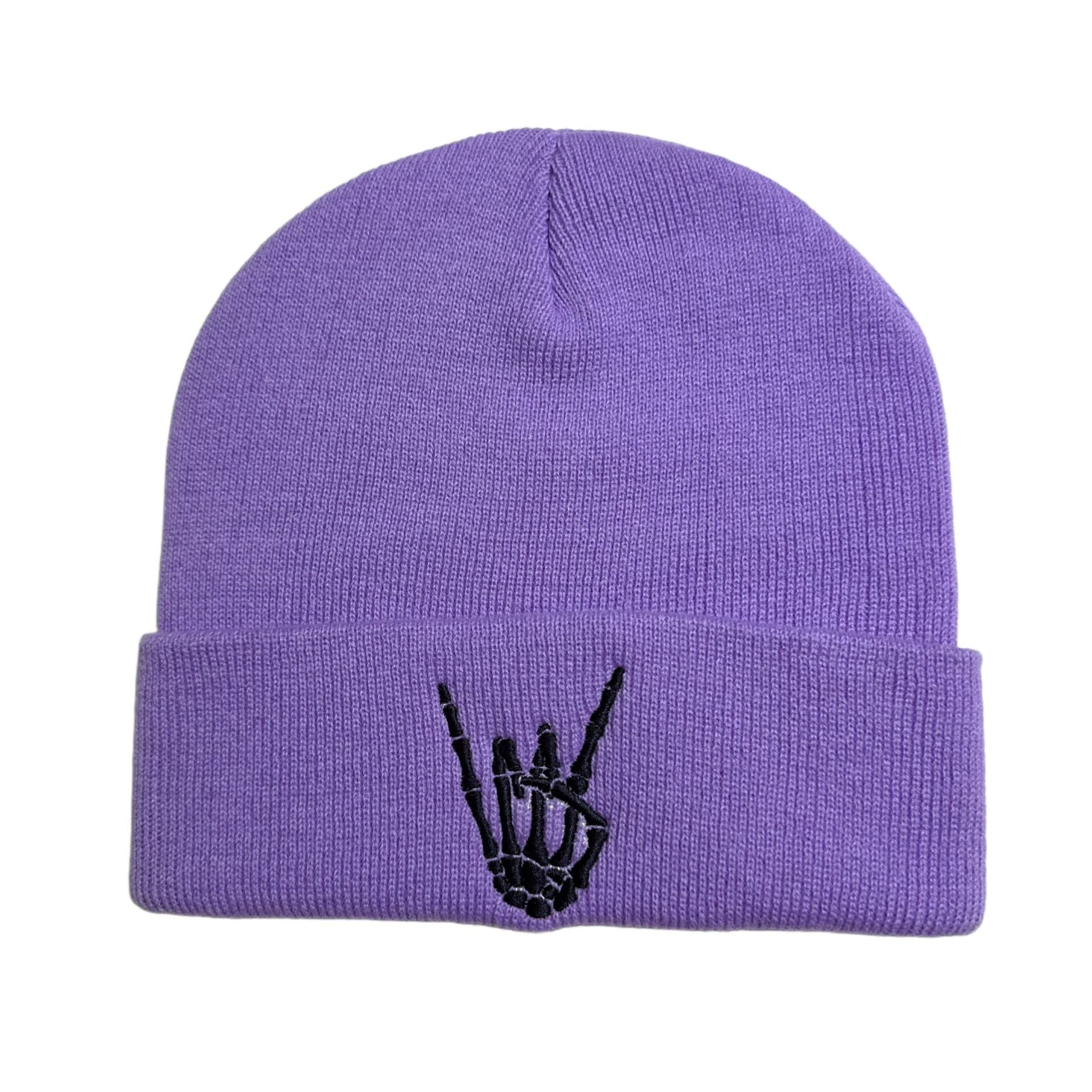 Wholesale  skull finger knitted hat winter warm hat